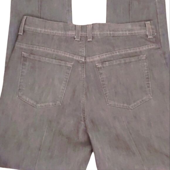 GLORIA VANDERBILT Amanda Light Wash Black Jeans Size 10 short - Picture 4 of 10